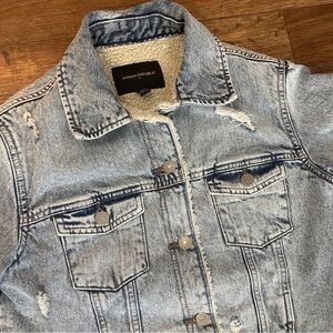 Banana Republic denim jean jacket XXS